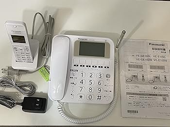 【中古】パナソニック 電話機 RU・RU・RU VE-E10DL 【中古】パナソニック 電話機 RU・RU・RU VE-E10DL