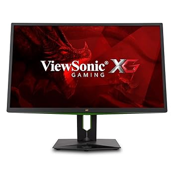 【中古】Viewsonic27インチ165Hzゲーミングモニター/WQHD2560×1440/NVIDIA G-Sync?/XG2703-GS