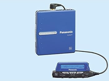 【中古】(良い)Panasonic パナソニック SJ-MJ77-A ブルー ポータブルMDプレーヤー (MD再生専用機/MDウォークマン)