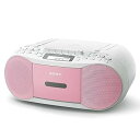 【中古】(良い)ソニー(SONY) CDラジカセ レコーダー CFD-S70 : FM/AM/ワイドFM対応 録音可能 ピンク CFD-S70 P