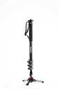 【中古】(良い)Manfrotto 一脚 XPRO フルード ビデオ一脚 アルミニウム4段 MVMXPROA4