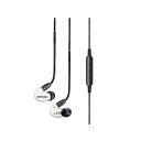 【中古】【旧モデル】SHURE イヤホン SE215m+ Special Edition/カナル型 リモート+マイク付き着脱式ケーブル/ホワイト 【国内正規品】 SE215M+SPE