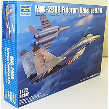 【中古】トランペッター 1/72 ロシア MiG-29UB 9.51 ファルクラムUB プラモデル 01677