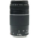 【中古】(良い)キャノンEF 75-300mm f/4-5.6 III 望遠ズームレンズ