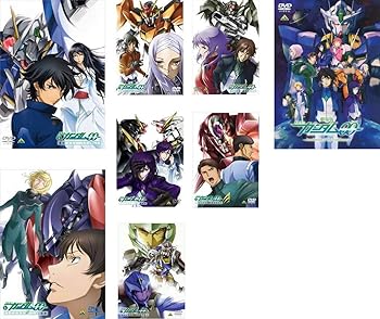【中古】機動戦士ガンダム00 ダブルオー セカンドシーズン + 劇場版 A wakening of the Trailblazer [レンタル落ち] 全8巻セット [マーケットプレイスDVD