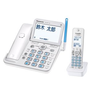【中古】(良い）パナソニック 電話機 RU・RU・RU VE-GZ71DL-W [パールホワイト]