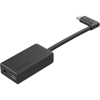 【中古】(良い）【公式】 GoPro(ゴープロ) プロ3.5mm マイクアダプター | AAMIC-001 [国内正規品]