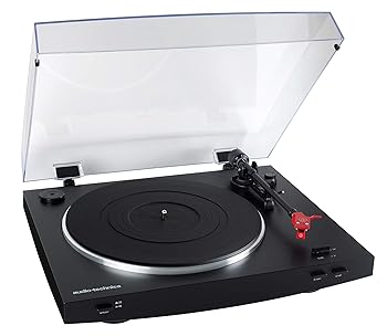 【中古】オーディオテクニカ フルオートレコードプレーヤー ベルトドライブ AT-LP3