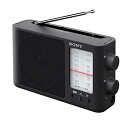 【中古】(良い)ソニー ポータブルラジオ ICF-506 : FM/AM/ワイドFM対応 電池駆動可能(単3形3本) ブラック ICF-506 C