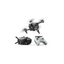 【中古】DJI FPVコンボ、リモートID対応、4Kカメラ搭載FPVクアッドコプタードローン (UAV)、 ゴム 没入感溢れる飛行体験、Sモード、超広角150°...
