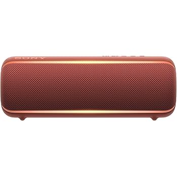 【中古】(良い)ソニー ワイヤレスポータブルスピーカー SRS-XB22 : 防水 / 防塵 / 防錆 / Bluetooth / 重低音 / 最大12時間連続再生 2019年モデル / マイク付き