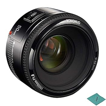 【中古】YONGNUO YN50mm F1.8 標準プライムレンズ 大口径オートフォーカスレンズ Canon EFマウントRebe..