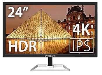 【中古】JAPANNEXT JN-IPS244UHDR 4K 24インチ液晶ディスプレイ UHD HDCP2.2 HDMI2.0 FreeSync PCモニター