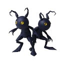 【中古】(良い)KINGDOM HEARTS III BRING ARTS シャドウ 2体セット PVC製 塗装済み可動フィギュア