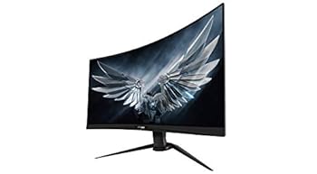 【中古】(良い)Gigabyte Aorus 27" CV27F Curved Gaming Monitor