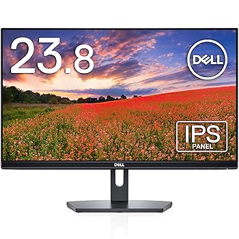 【中古】(良い)Dell モニター 23.8インチ SE2419HR(3年間交換保証/広視野角/FreeSync/フルHD/IPS非光沢/ブルーライト軽減/フリッカーフリー/HDMI,D-Sub15ピン)