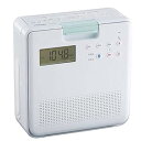 【中古】(良い)東芝 防水CDラジオ(ホワイト)TOSHIBA TY-CB100-W(2)