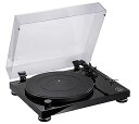 【中古】オーディオテクニカ レコードプレーヤー ベルトドライブ AT-LPW50PB 黒
