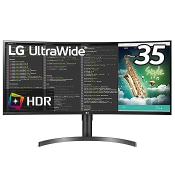 【中古】LG モニター ディスプレイ 35WN75C-B 35インチ/フレームレス曲面型ウルトラワイド(3440×1440)/VA 非光沢/HDR/100Hz対応/FreeSync/USB Type-C,HD 【中古】LG モニター ディスプレイ 35WN75C-B 35インチ/フレームレス曲面型ウルトラワイド(3440×1440)/VA 非光沢/HDR/100Hz対応/FreeSync/USB Type-C,HD