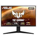【中古】ASUS ゲーミングモニター TUF Gaming VG27AQL1A 27インチ/WQHD/IPS/170Hz/1ms/HDR/PS5/NVIDIA ULMB/DP HDMIx2/国内正規品(2)