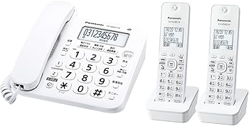 【中古】(良い)パナソニック コードレス電話機(子機2台付き) ホワイト VE-GD27DW-W 【中古】(良い)パナソニック コードレス電話機(子機2台付き) ホワイト VE-GD27DW-W