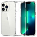 【中古】(良い)Spigen 【創業18年の技術力】iPhone13Pro ケース クリア 衝撃吸収 薄型 米軍MIL規格取得 TPUカバー 厚さ1.5mm 軽...