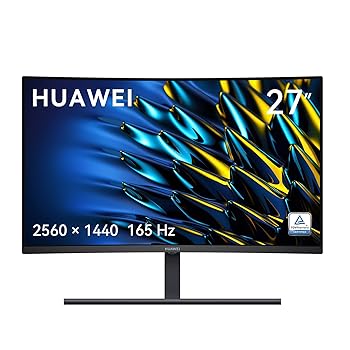 【中古】(良い)HUAWEI MateView GT 27インチ 曲面ゲーミングモニター 165Hz QHD VESA規格 高さ/傾き調整機能 【中古】(良い)HUAWEI MateView GT 27インチ 曲面ゲーミングモニター 165Hz QHD VESA規格 高さ/傾き調整機能