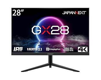 【中古】JAPANNEXT 「GX28」28型HDMI2.1 4K(3840 x 2160) 144Hz 液晶モニター JN-280IPS144UHDR-C65W USB-C 【中古】JAPANNEXT 「GX28」28型HDMI2.1 4K(3840 x 2160) 144Hz 液晶モニター JN-280IPS144UHDR-C65W USB-C