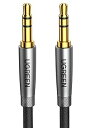 【中古】(良い)UGREEN 3.5mm オーディオケーブル オスオス 高耐久ナイロン auxケーブル 3.5mmステレオミニプラグ ヘッドホンケーブル ナイロ...