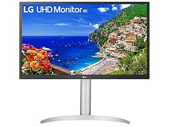 【中古】(良い)LG モニター ディスプレイ 27UP550N-W 27インチ /グラフィック、動画編集、映画、VOD視聴/4K / HDR/IPS/アンチグレア/FreeSync/高さ調節、ピボッ 【中古】(良い)LG モニター ディスプレイ 27UP550N-W 27インチ /グラフィック、動画編集、映画、VOD視聴/4K / HDR/IPS/アンチグレア/FreeSync/高さ調節、ピボッ