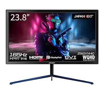【中古】(良い)JAPANNEXT 23.8型 ゲーミングモニターJN-238GT165WQHDR 165hz対応 WQHD HDMI DP DVI-I 【中古】(良い)JAPANNEXT 23.8型 ゲーミングモニターJN-238GT165WQHDR 165hz対応 WQHD HDMI DP DVI-I