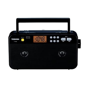【中古】(良い）東芝(TOSHIBA) TY-SR66-K(ブラック) FM/AMステレオラジオ