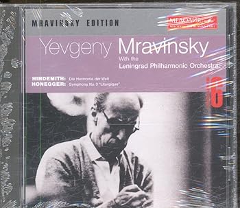 【中古】Mravinsky Edition Vol.6 - Hindemith: Symphony "Die Harmonie der Welt", Honegger: Symphony No.3 "Liturgique" 【中古】Mravinsky Edition Vol.6 - Hindemith: Symphony "Die Harmonie der Welt", Honegger: Symphony No.3 "Liturgique"