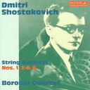 【中古】Shostakovich: String Quartets 1, 2 & 4