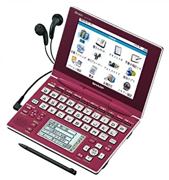 【中古】シャープ Brain Wタッチパネル対応 カラー電子辞書 PW-AC900-R ボルドーレッド 100コンテンツ収録 5型高精細カラー液晶 テキストメモ機能搭載【メーカー名】シャープ(SHARP)【メーカー型番】PW-AC900-R【ブランド名】シャープ(SHARP)【商品説明】シャープ Brain Wタッチパネル対応 カラー電子辞書 PW-AC900-R ボルドーレッド 100コンテンツ収録 5型高精細カラー液晶 テキストメモ機能搭載当店では初期不良に限り、商品到着から7日間は返品を 受付けております。お問い合わせ・メールにて不具合詳細をご連絡ください。【重要】商品によって返品先倉庫が異なります。返送先ご連絡まで必ずお待ちください。連絡を待たず会社住所等へ送られた場合は返送費用ご負担となります。予めご了承ください。他モールとの併売品の為、完売の際はキャンセルご連絡させて頂きます。中古品の画像および商品タイトルに「限定」「初回」「保証」「DLコード」などの表記がありましても、特典・付属品・帯・保証等は付いておりません。電子辞書、コンパクトオーディオプレーヤー等のイヤホンは写真にありましても衛生上、基本お付けしておりません。※未使用品は除く品名に【import】【輸入】【北米】【海外】等の国内商品でないと把握できる表記商品について国内のDVDプレイヤー、ゲーム機で稼働しない場合がございます。予めご了承の上、購入ください。掲載と付属品が異なる場合は確認のご連絡をさせて頂きます。ご注文からお届けまで1、ご注文⇒ご注文は24時間受け付けております。2、注文確認⇒ご注文後、当店から注文確認メールを送信します。3、お届けまで3〜10営業日程度とお考えください。4、入金確認⇒前払い決済をご選択の場合、ご入金確認後、配送手配を致します。5、出荷⇒配送準備が整い次第、出荷致します。配送業者、追跡番号等の詳細をメール送信致します。6、到着⇒出荷後、1〜3日後に商品が到着します。　※離島、北海道、九州、沖縄は遅れる場合がございます。予めご了承下さい。お電話でのお問合せは少人数で運営の為受け付けておりませんので、お問い合わせにてお願い致します。営業時間　月〜金　11:00〜17:00★お客様都合によるご注文後のキャンセル・返品はお受けしておりませんのでご了承ください。ご来店ありがとうございます。当店では良品中古を多数揃えております。お電話でのお問合せは少人数で運営の為受け付けておりませんので、お問い合わせにてお願い致します。