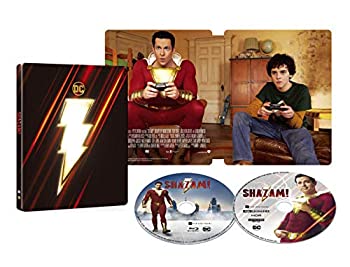 【中古】シャザム! スチールブック仕様 4K ULTRA HD & ブルーレイセット (限定生産/2枚組) [Blu-ray]