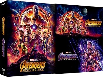 【中古】アベンジャーズ／エンドゲーム＆インフィニティ・ウォー MovieNEXセット [ブルーレイ+DVD+デジタルコピー+MovieNEXワールド] [Blu-ray] ロバート