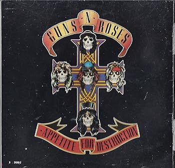 (非常に良い)APPETITE FOR DESTRUCTION  GUNS N'ROSES