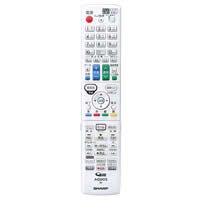 For Audios - 【中古】(未使用・未開封品)シャープ[SHARP]　オプション・消耗品　【0046380268】　(ホワイト系)　ブルーレイディスクレコーダー用　リモコン[ホワイト系](BD-W570SW)
