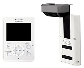 【中古】Panasonic ワイヤレスドアモニター ドアモニ ホワイト ワイヤレスドアカメラ+モニター親機 各1..