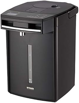 【中古】タイガー魔法瓶(TIGER) 電気ポット ブラウン 3L 蒸気レス 節電 VE 保温 と...