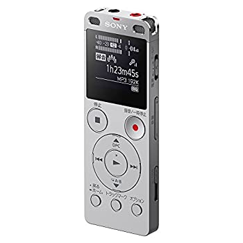 【中古】ソニー ステレオICレコーダー FMチューナー付 8GB シルバー ICD-UX565F/S