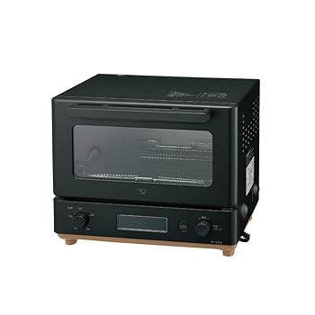 立式烤麵包機 - 【中古】象印マホービン オーブントースター STAN. 食パン2枚焼き サクふわトースト マイコン自動コース 温度調節 お手入れカンタン ブラック EQ-FA22-BA