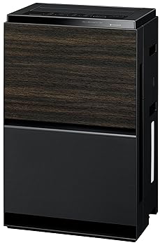 【中古】パナソニック 加湿 空気清浄機 ナノイーX 9.6兆 エコナビ搭載 3Dフロー花粉撃退気流で花粉をパワフルに吸引 ~31畳 木目調 F-VXW70-TM