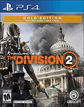 【中古】(非常に良い)Tom Clancy's The Division 2 - Gold Steelbook Edition (輸入版:北米) - PS4