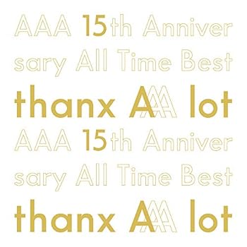 【中古】(未使用・未開封品)AAA 15th Anniversary All Time Best -thanx AAA lot-(AL5枚組)(初回生産限定盤) [CD] AAA
