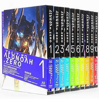 [중고](미사용·미개봉품)알드노아·제로 [완전 생산 한정판] 전 10권 세트 [Blu-ray 세트]