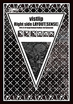 【中古】(未使用 未開封品)vistlip LIVE DVD 【Right side LAYOUT SENSE 】 2015.12.18@Yoyogi National Studium 2nd Gymnasium
