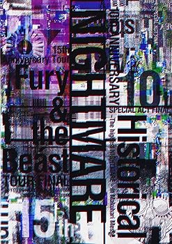 (未使用・未開封品)NIGHTMARE 10th ANNIVERSARY SPECIAL ACT FINAL Historical~The highest NIGHTMARE~ in Makuhari Messe & NIGHTMARE 15th Anniversary Tour Fury