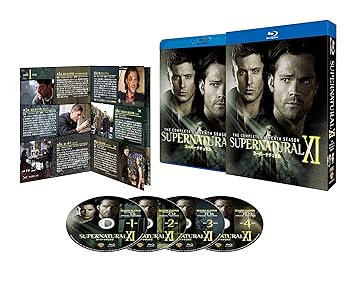 【中古】(未使用・未開封品)SUPERNATURAL XI (イレブン・シーズン) コンプリート・ボックス(4枚組) [Blu-ray] ジェレッド・パダレッキ